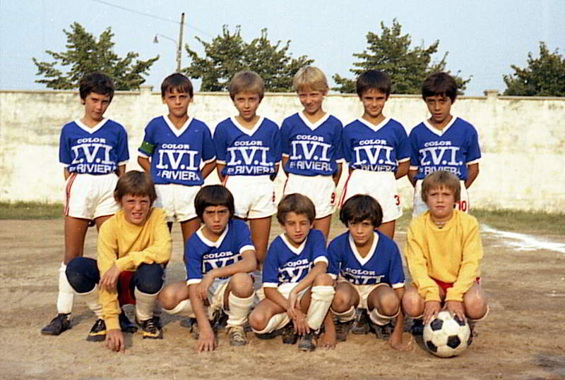 1979: una formazione Primi Calci della U.S. Junior Mantova