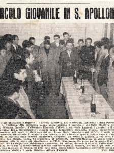 Incontro AC Mantova US Mantovana sulla Gazzetta di Mantova (ottobre 1959)